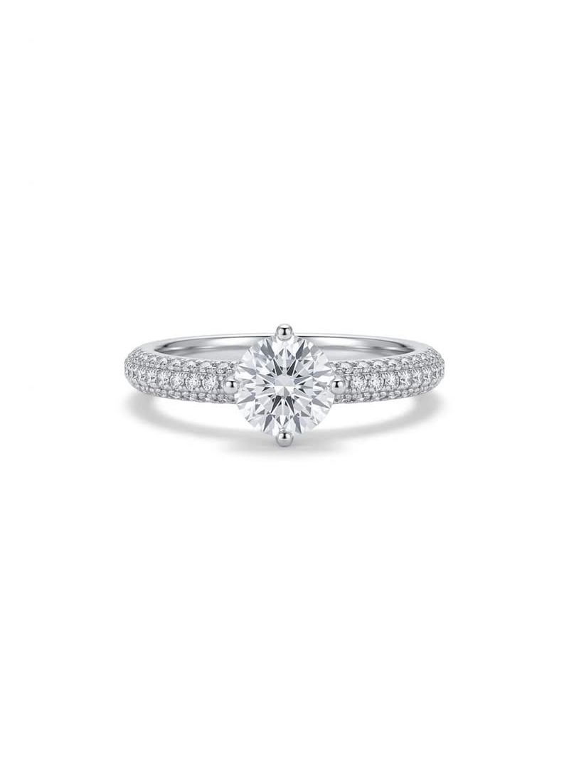 Acquista ora anello veretta e punto luce su elefantebianco.jewelry