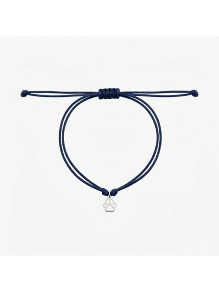 Acquista ora bracciale cordino zampa su elefantebianco.jewelry