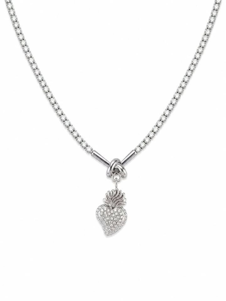 Acquista ora collana tennis cuore sacro su elefantebianco.jewelry