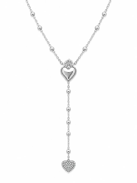 Acquista ora collana rosario cuore sacro su elefantebianco.jewelry