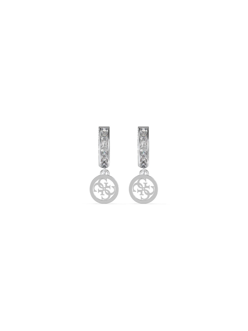 Acquista ora cerchietti zirconati con logo pendente su elefantebianco.jewelry