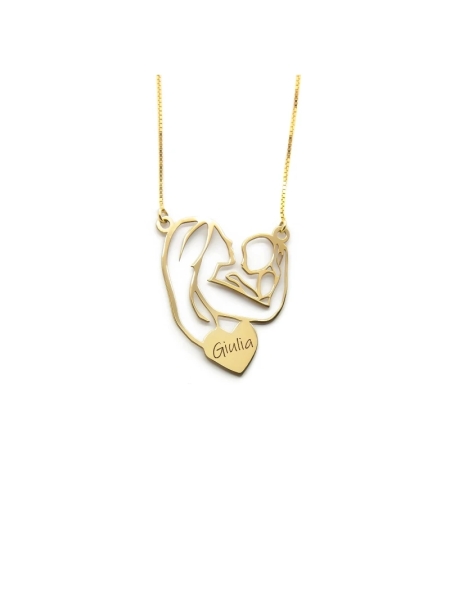 Acquista ora Collana mamma e figlio su elefantebianco.jewelry 2