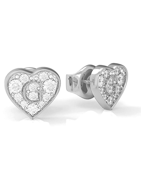 Acquista ora orecchini cuore zirconati G su elefantebianco.jewelry