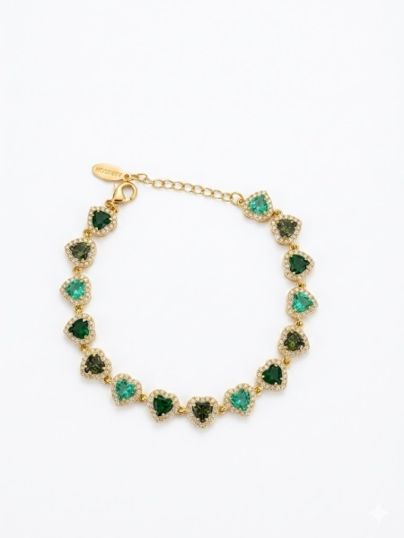 Acquista ora bracciale tutti cuori su elefantebianco.jewelry