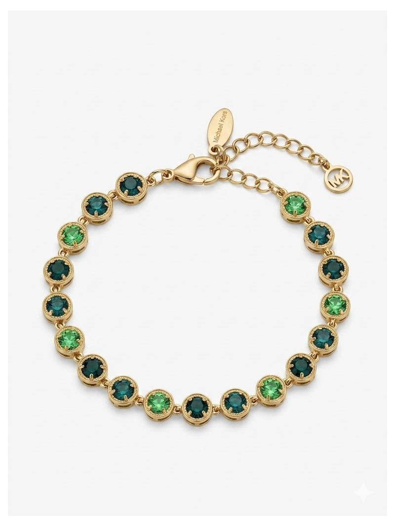 Acquista ora bracciale tutti punto luce verde su elefantebianco.jewelry