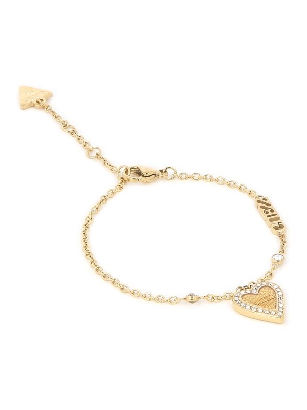 Acquista ora bracciale cuore zirconato guess su elefantebianco.jewelry