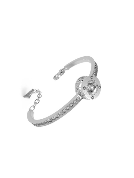 Acquista ora bracciale rigido zirconato  con punto luce su elefantebianco.jewelry