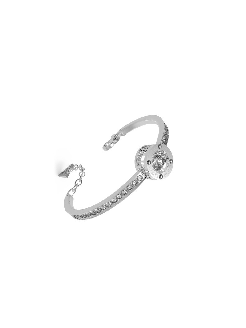 Acquista ora bracciale rigido zirconato  con punto luce su elefantebianco.jewelry