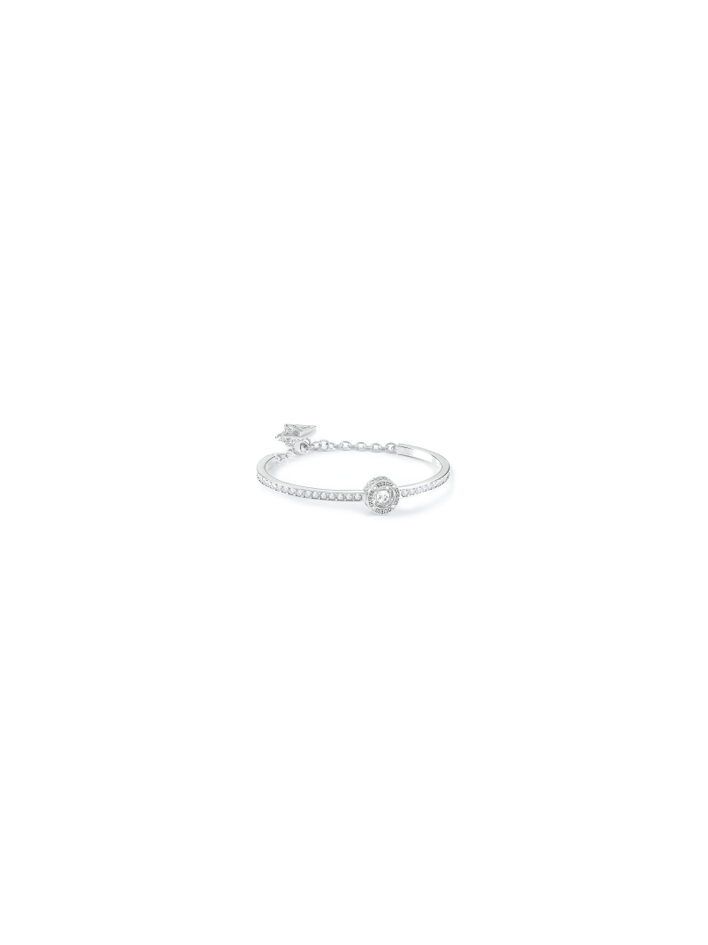 Acquista ora bracciale rigido zirconato  con punto luce su elefantebianco.jewelry