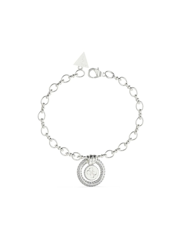 Acquista ora bracciale cerchio con logo pendente su elefantebianco.jewelry