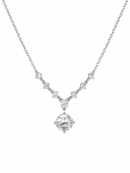 Acquista ora collana punto luce centrale e lateriali su elefantebianco.jewelry