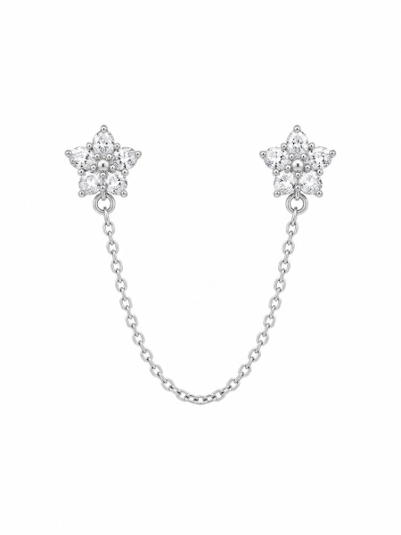 Acquista ora orecchini doppio foro chi mi ama su elefantebianco.jewelry