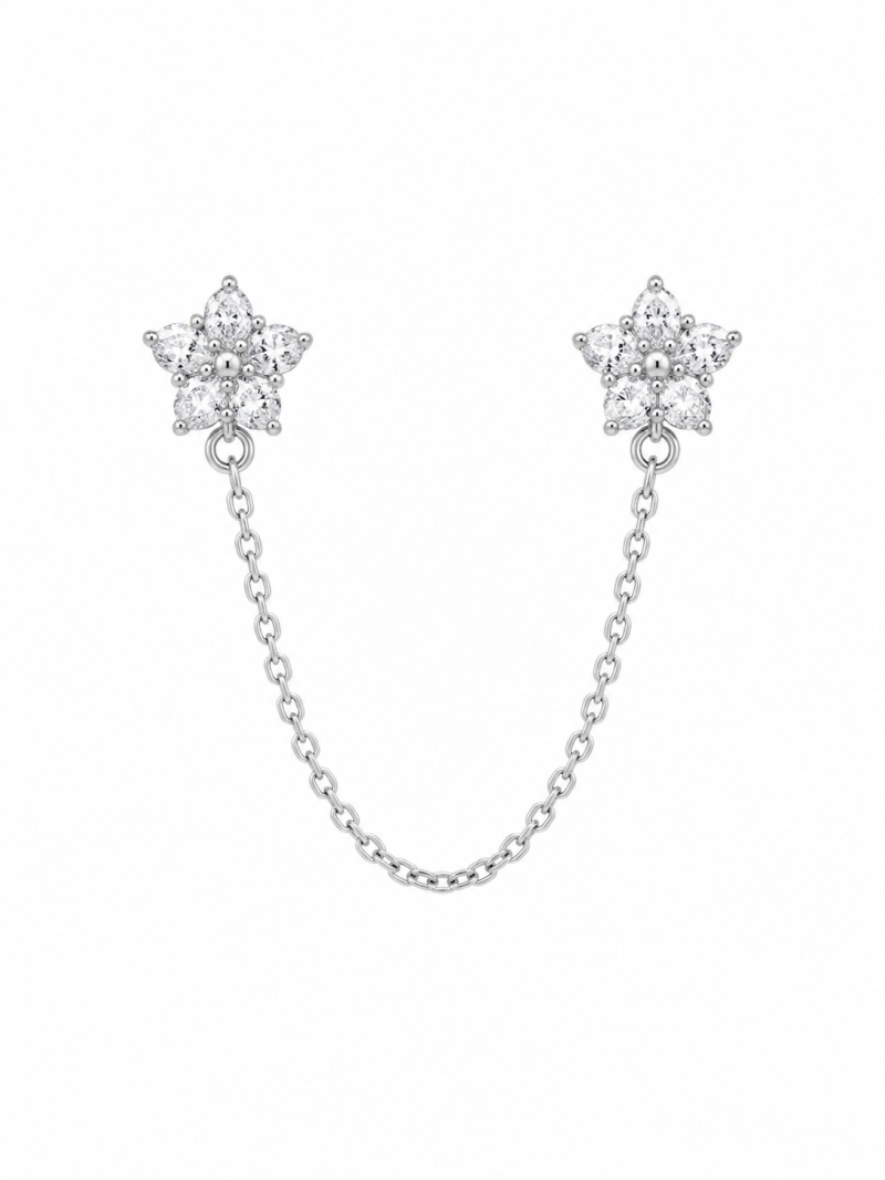 Acquista ora orecchini doppio foro chi mi ama su elefantebianco.jewelry