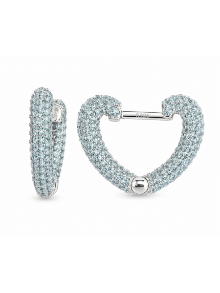 Acquista ora cerchietti apm cuore zirconato su elefantebianco.jewelry 2
