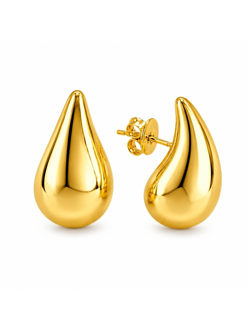 Acquista ora orecchini modello bottega veneta (gold) su elefantebianco.jewelry