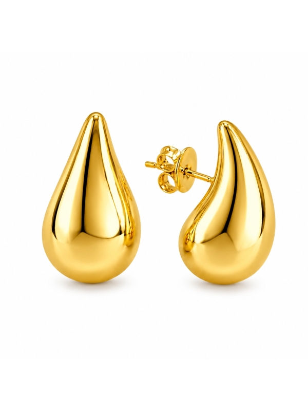 Acquista ora orecchini modello bottega veneta (gold) su elefantebianco.jewelry