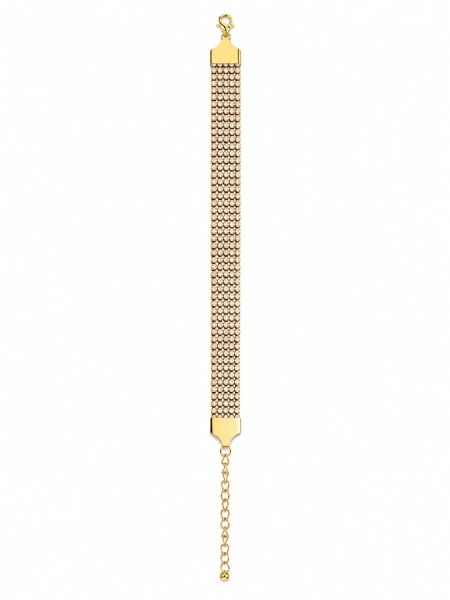 Acquista ora bracciale fascia con pietre rosa su elefantebianco.jewelry