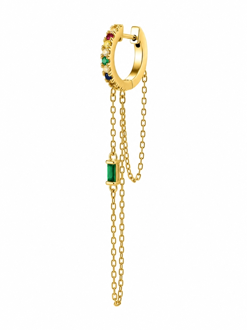 Acquista ora cerchietto doppia catena gold su elefantebianco.jewelry