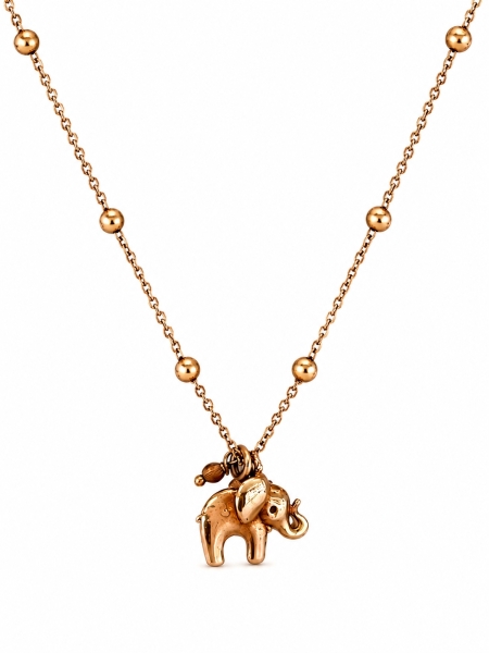 Acquista ora collana elefantino rose gold su elefantebianco.jewelry