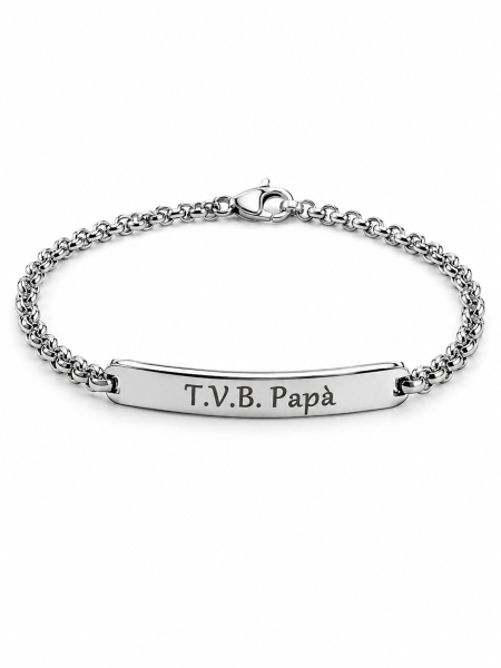 Acquista ora bracciale t.v.b. papà su elefantebianco.jewelry