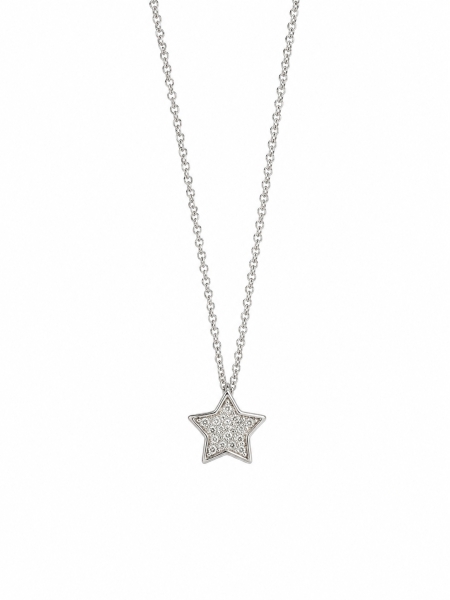 Acquista ora collana con stella zirconata Amen su elefantebianco.jewelry