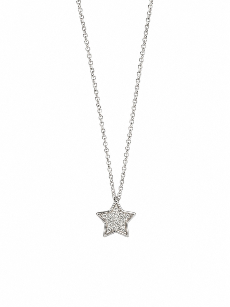 Acquista ora collana con stella zirconata Amen su elefantebianco.jewelry
