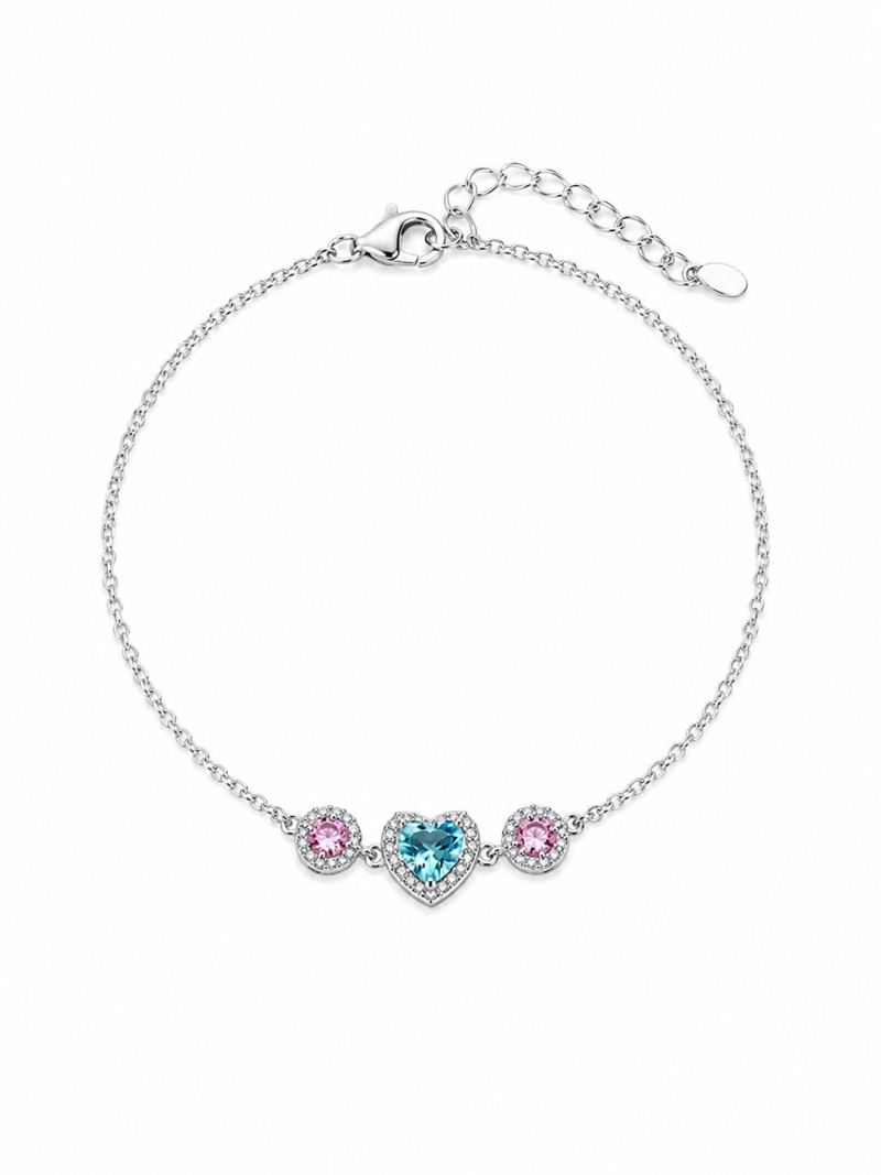 Acquista ora bracciale cuore e punti luce Chi mi ama su elefantebianco.jewelry