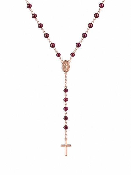 Acquista ora rosario rose gold e viola amen su elefantebianco.jewelry