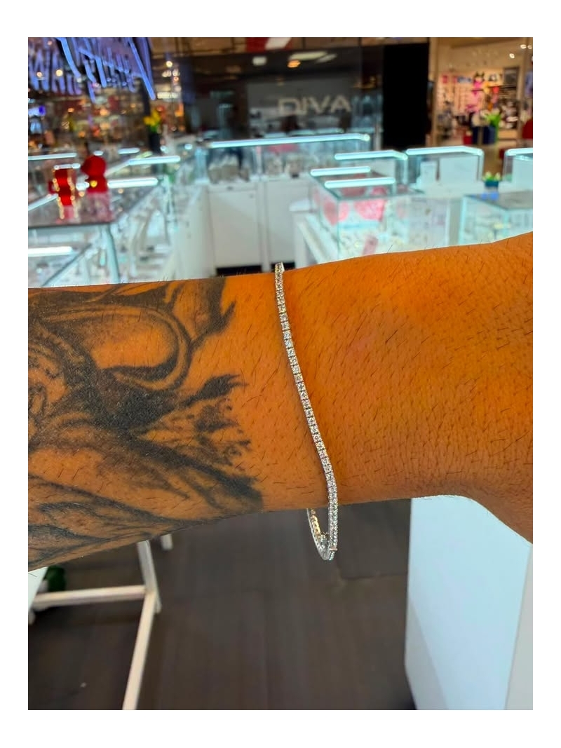 Acquista ora tennis oro 750 bianco su elefantebianco.jewelry