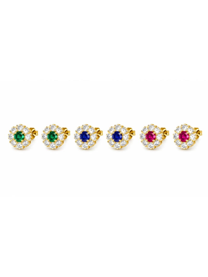 Acquista ora orecchini fiori grandi gold su elefantebianco.jewelry
