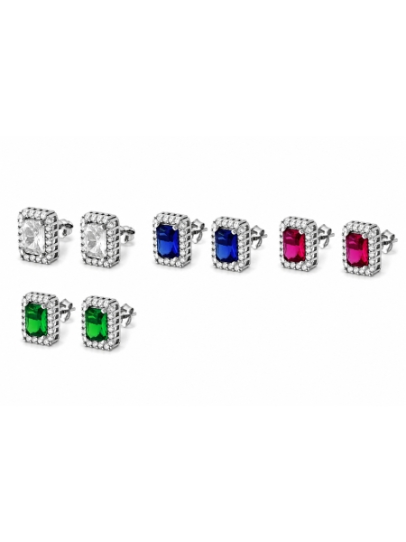Acquista ora orecchini baguette su elefantebianco.jewelry