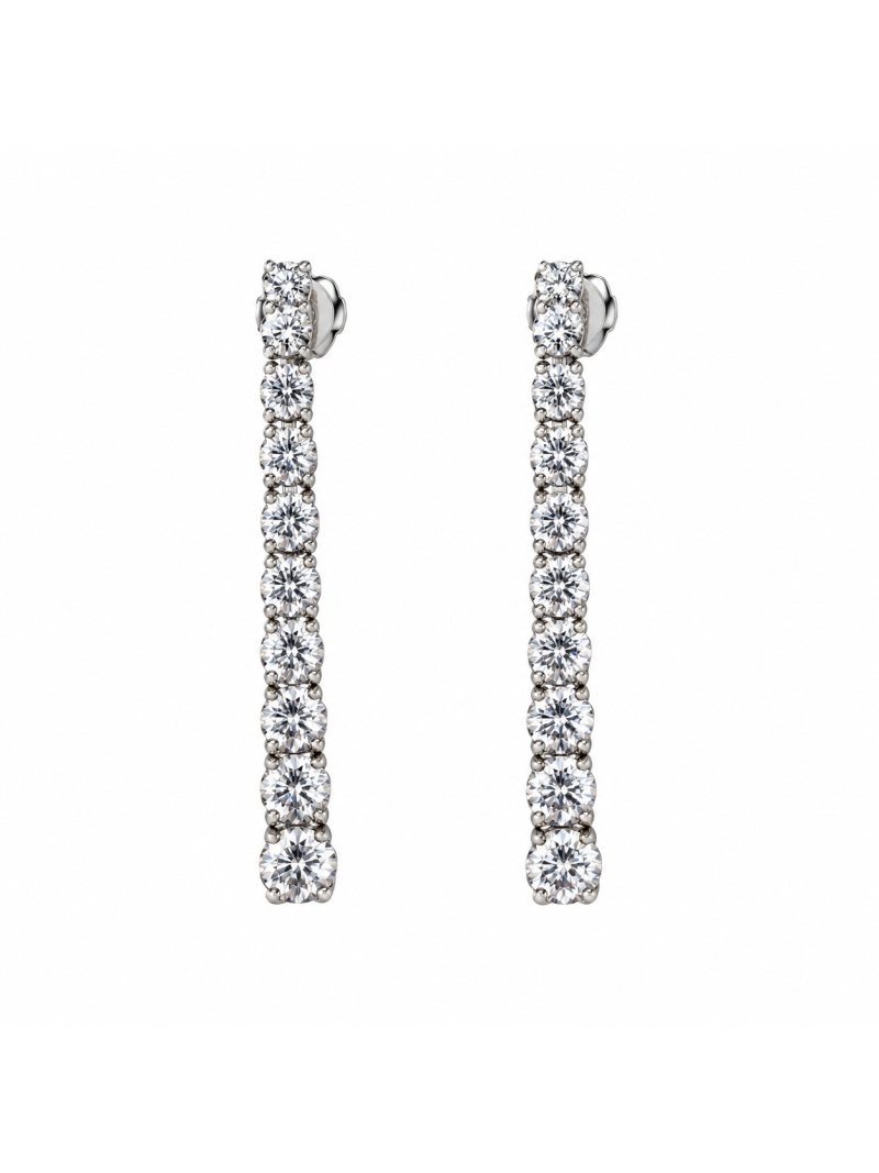 Acquista ora orecchini tennis degradè su elefantebianco.jewelry