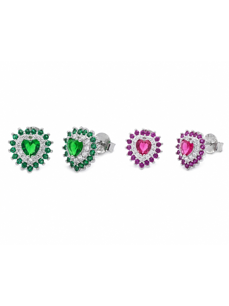 Acquista ora orecchini princess cuore su elefantebianco.jewelry
