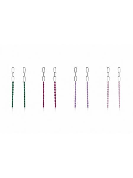 Acquista ora orecchini tennis e grumetta su elefantebianco.jewelry