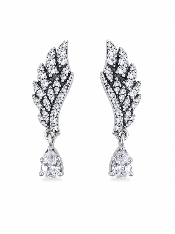Acquista ora ali con pietra su elefantebianco.jewelry