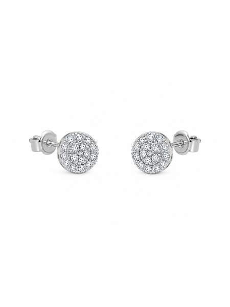 Acquista ora orecchini circle in argento 925% su elefantebianco.jewelry