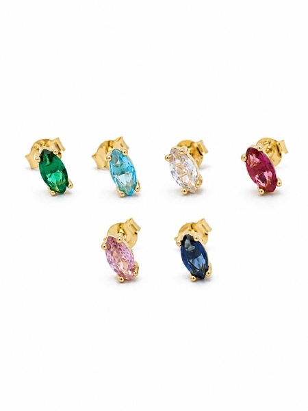 Acquista ora orecchini punto luce ovale su elefantebianco.jewelry