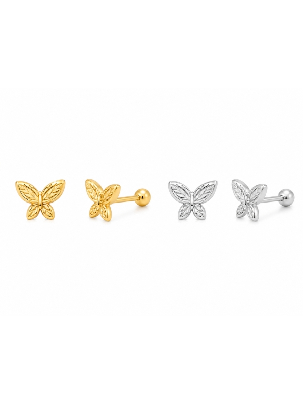Acquista ora piercing farfalla su elefantebianco.jewelry