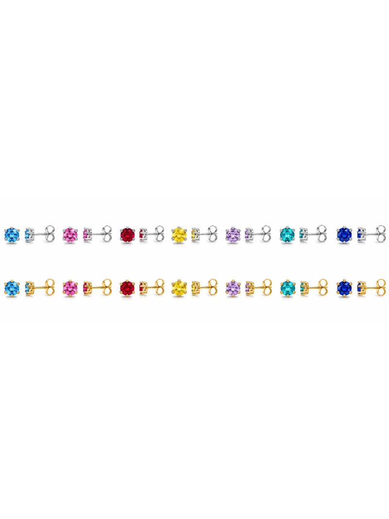 Acquista ora orecchini punto luce colorati su elefantebianco.jewelry
