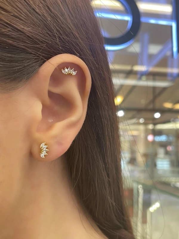 Acquista ora orecchino mini chicago su elefantebianco.jewelry