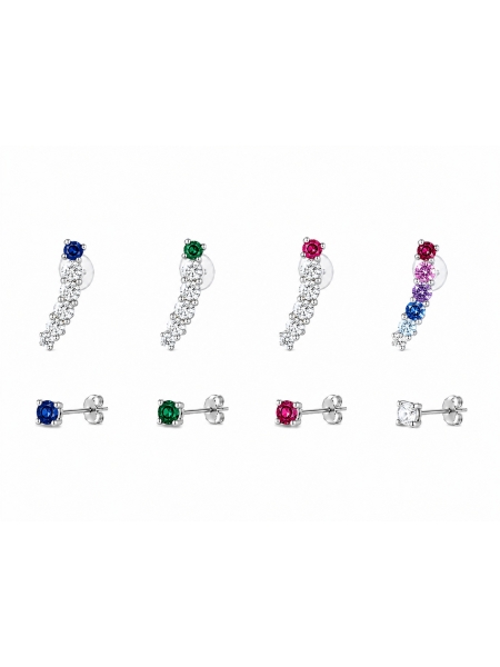 Acquista ora orecchini set magia di colori su elefantebianco.jewelry