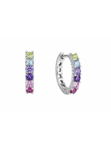 Acquista ora cerchietti multicolore avanti e dietro su elefantebianco.jewelry