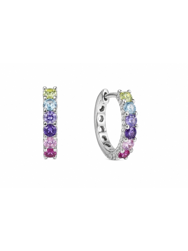 Acquista ora cerchietti multicolore avanti e dietro su elefantebianco.jewelry