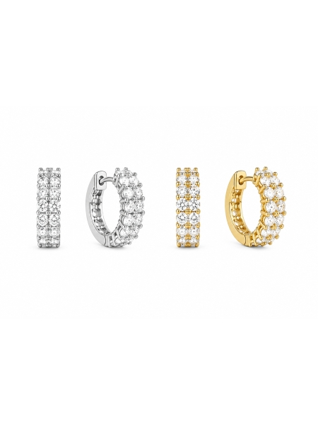 Acquista ora cerchietti mini super zirconi doppia striscia su elefantebianco.jewelry