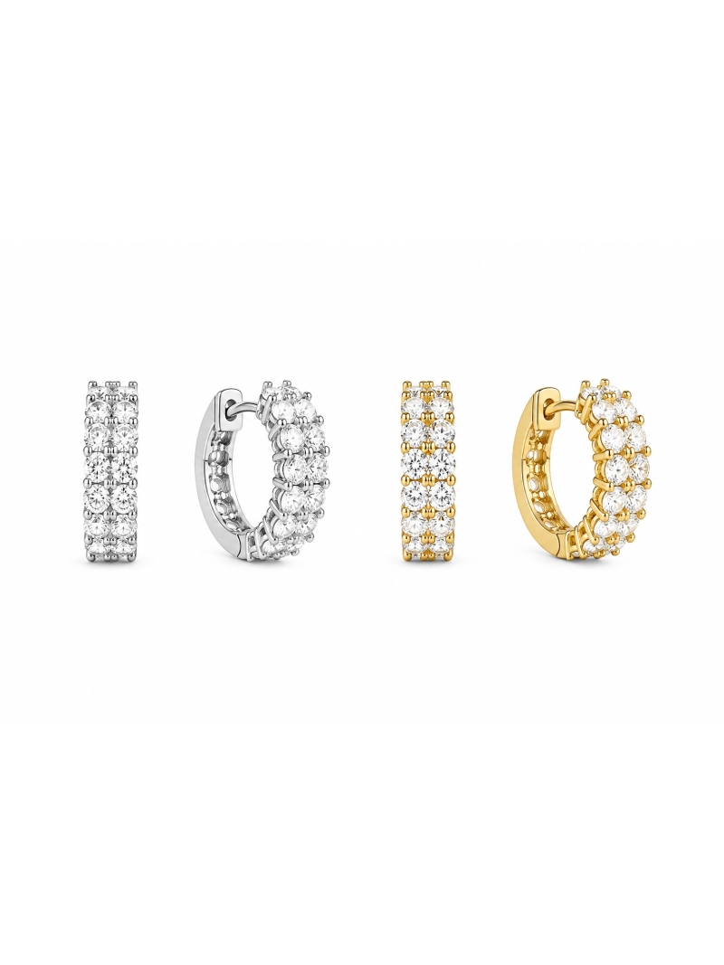 Acquista ora cerchietti mini super zirconi doppia striscia su elefantebianco.jewelry