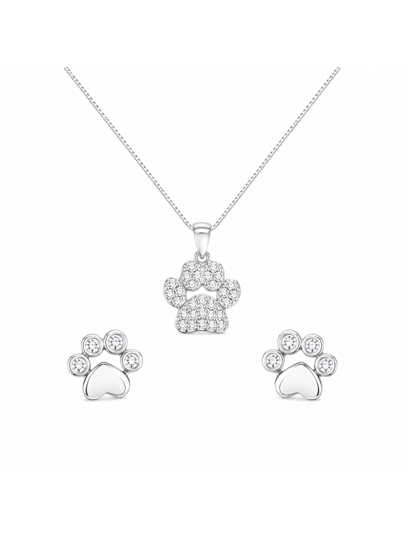 Acquista ora Qui la zampa amico mio (Argento 925%) su elefantebianco.jewelry