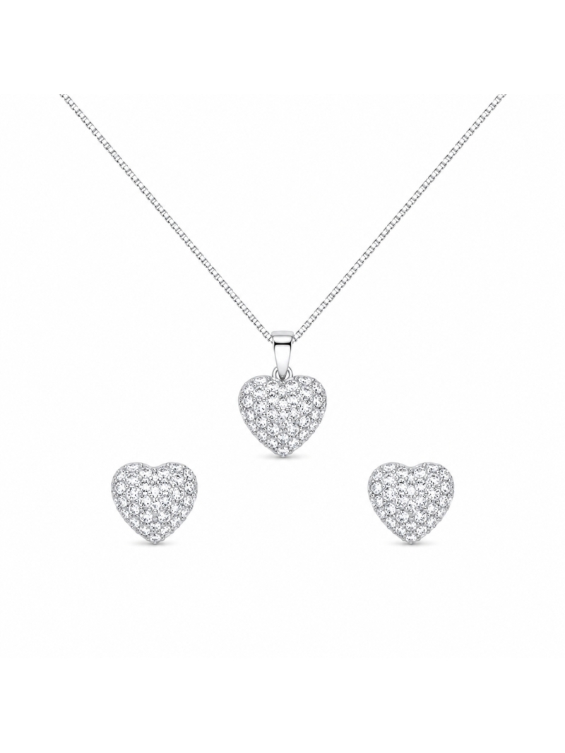 Acquista ora Pavè love in Argento 925% su elefantebianco.jewelry