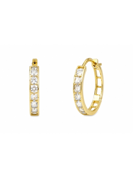 Acquista ora cerchi con zirconi in oro 750 su elefantebianco.jewelry