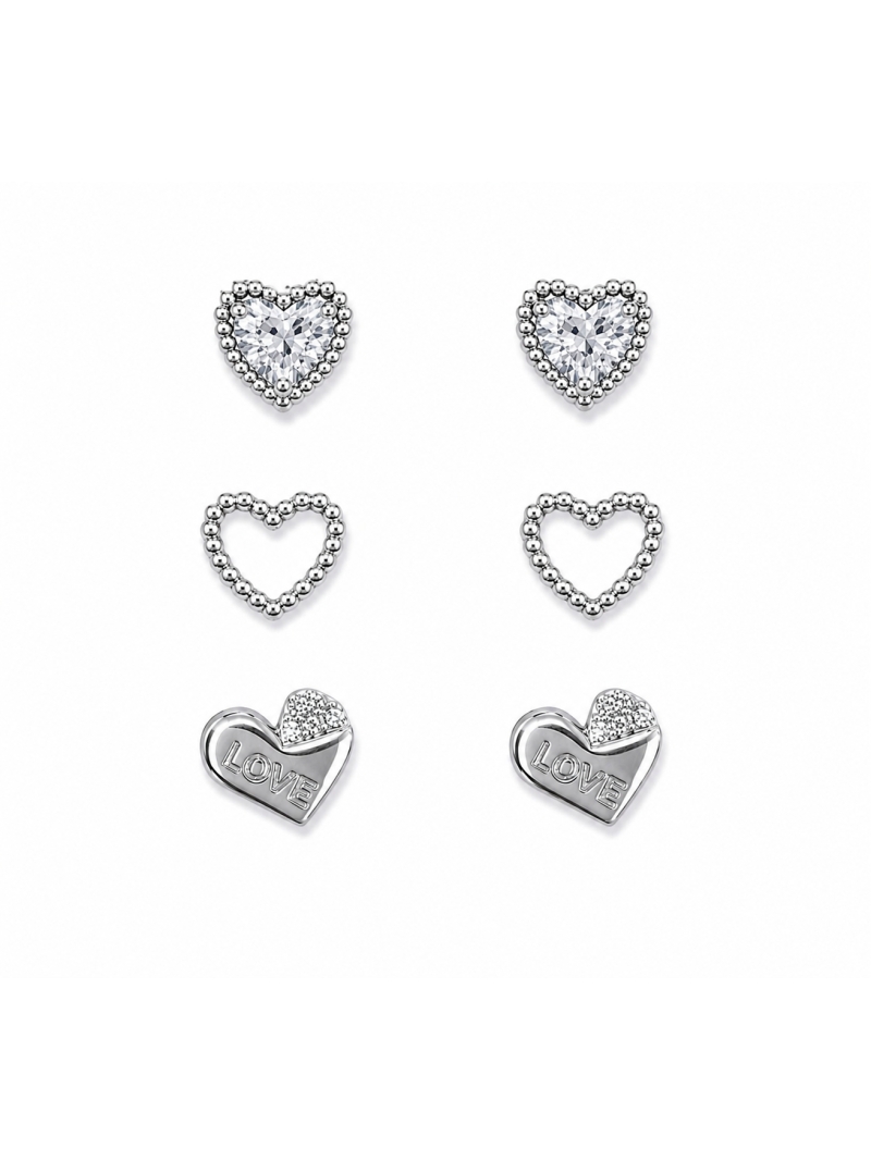 Acquista ora set orecchini cuoricini su elefantebianco.jewelry
