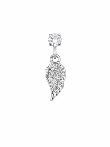 Acquista ora piercing punto luce con ala pendente su elefantebianco.jewelry